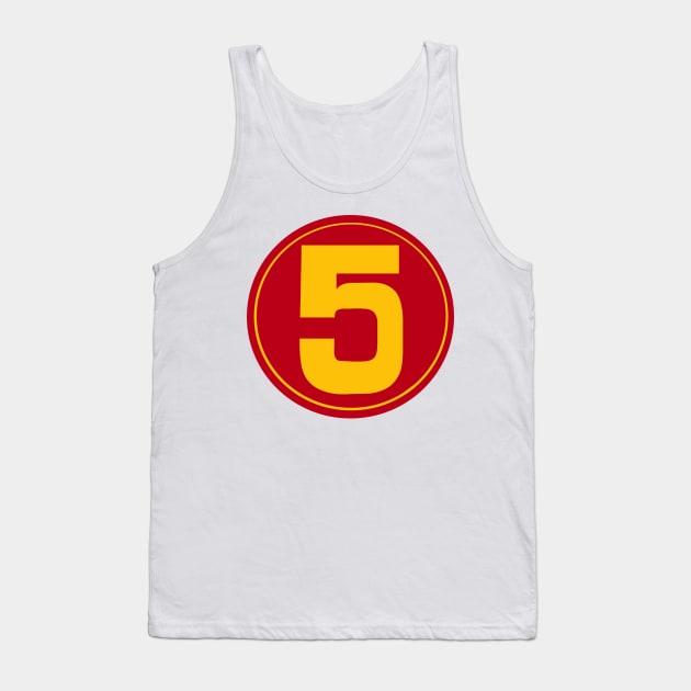 Mach 5 logo (Speed Racer) Tank Top by monkeyfan250